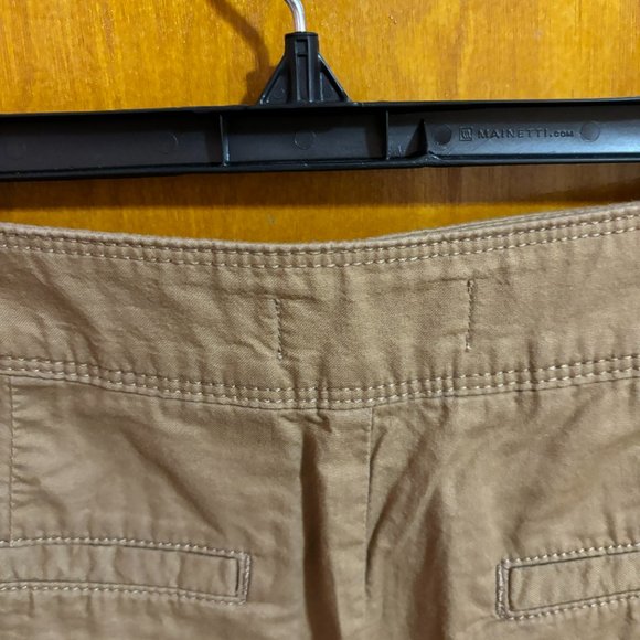 LIZ Claiborne tan khaki golf skort skirt shorts size 8 - Picture 9 of 11